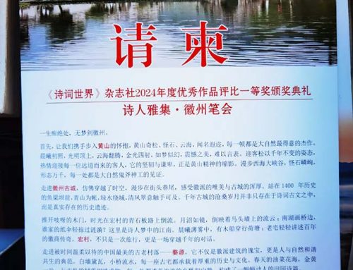 诗词世界 一等奖入围
